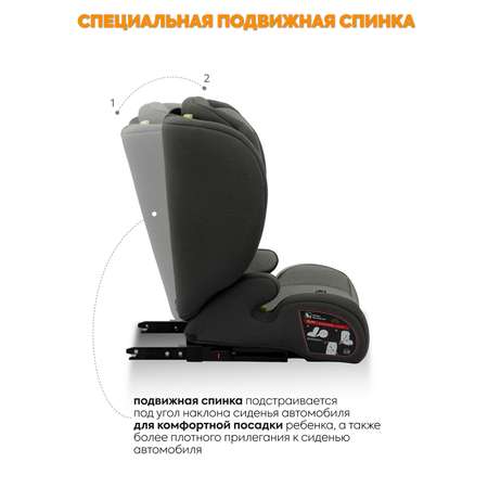 Автокресло JOVOLA Atour Isofix 2/3 (15-36 кг)