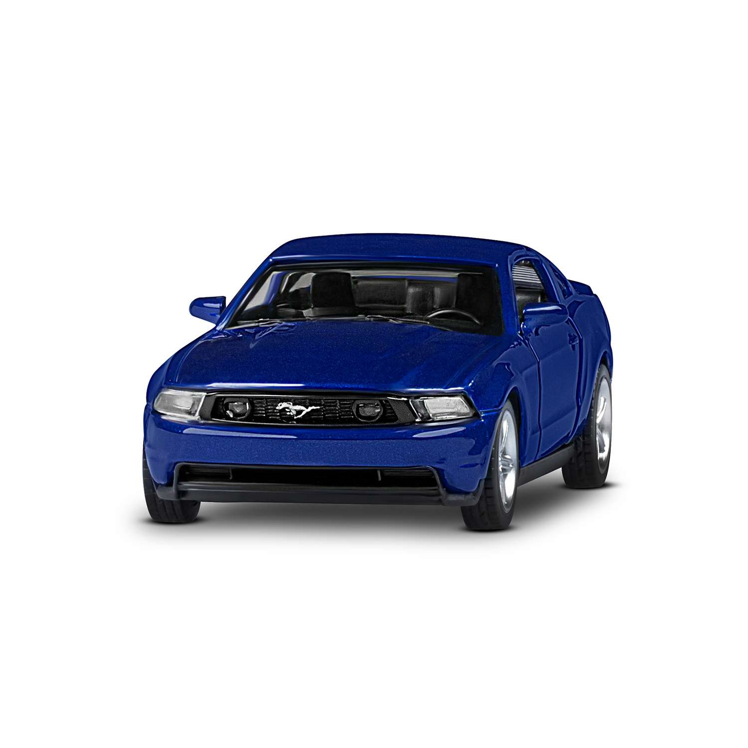 Машинка металлическая АВТОпанорама 1:43 Ford Mustang GT синий инерционная JB1200129 - фото 9