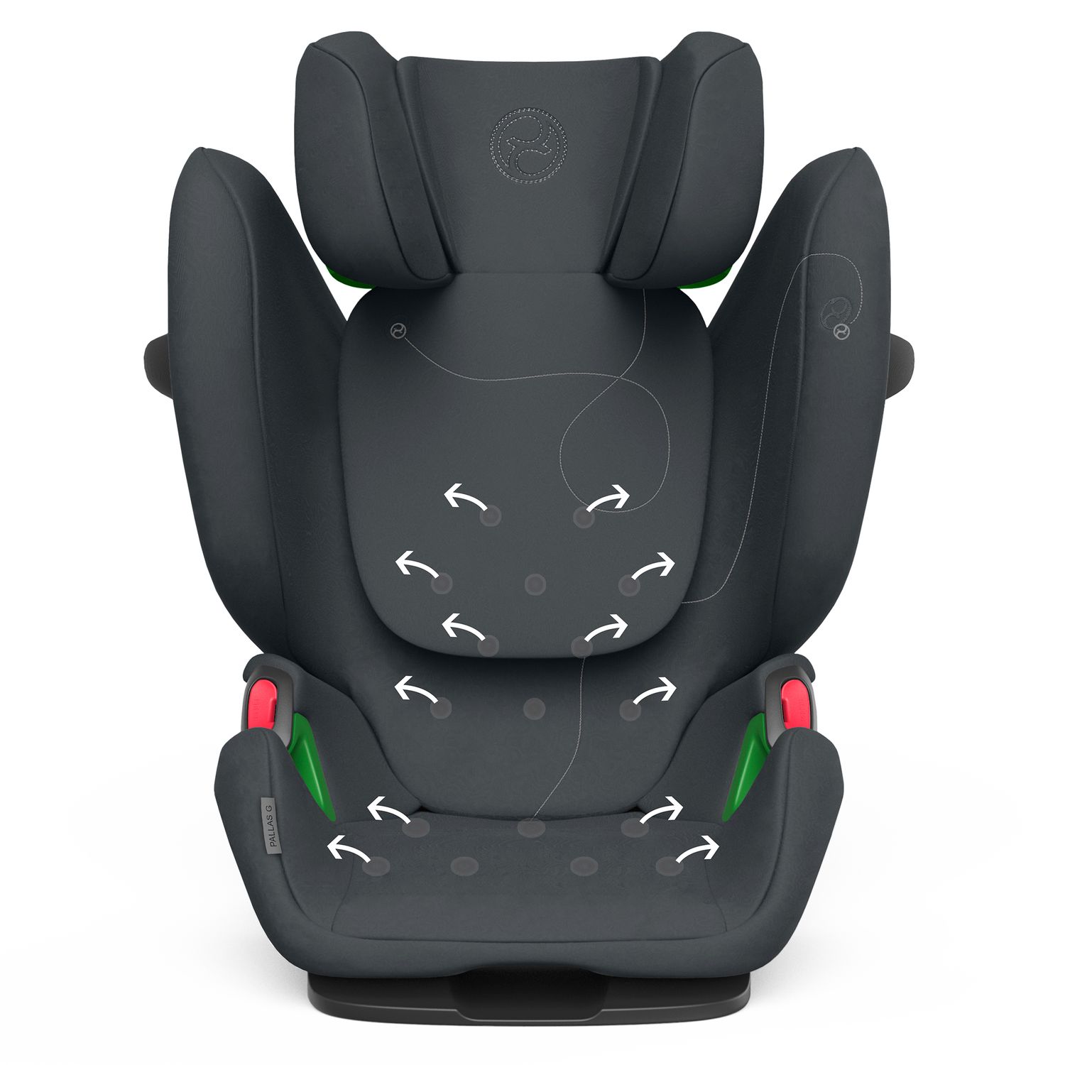 Автокресло Cybex Pallas G i-Size Granite Black - фото 13