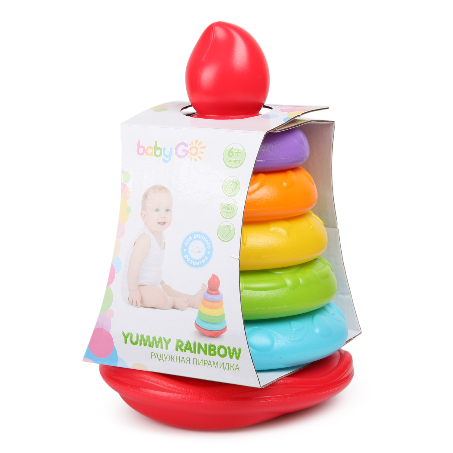 Игрушка BabyGo Пирамидка - фото 2