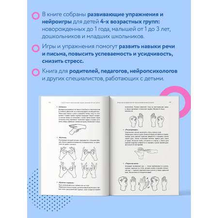 Книга АСТ Нейропсихология детей от рождения до 10 лет. Развитие мозга и полезные игры