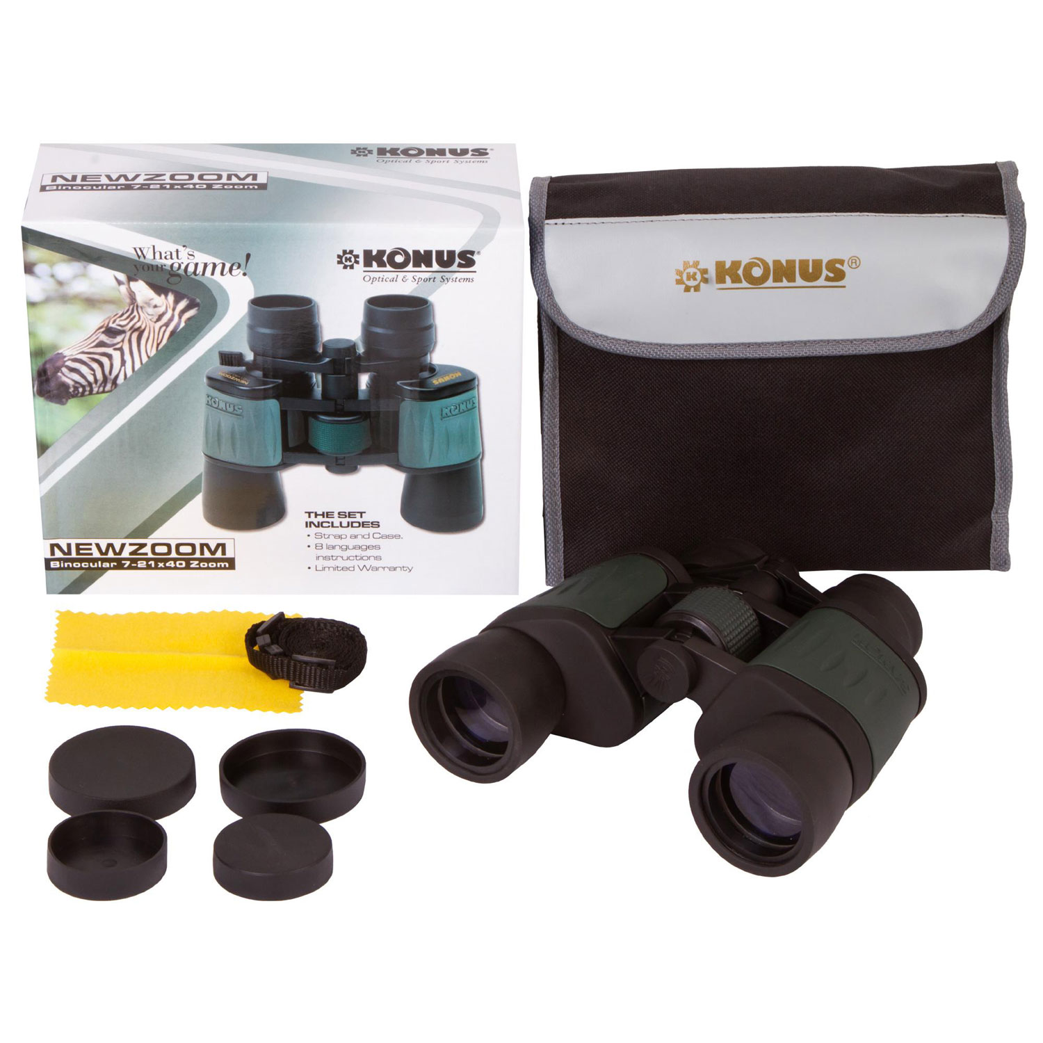 Бинокль Konus NewZoom 7–21x40 - фото 2