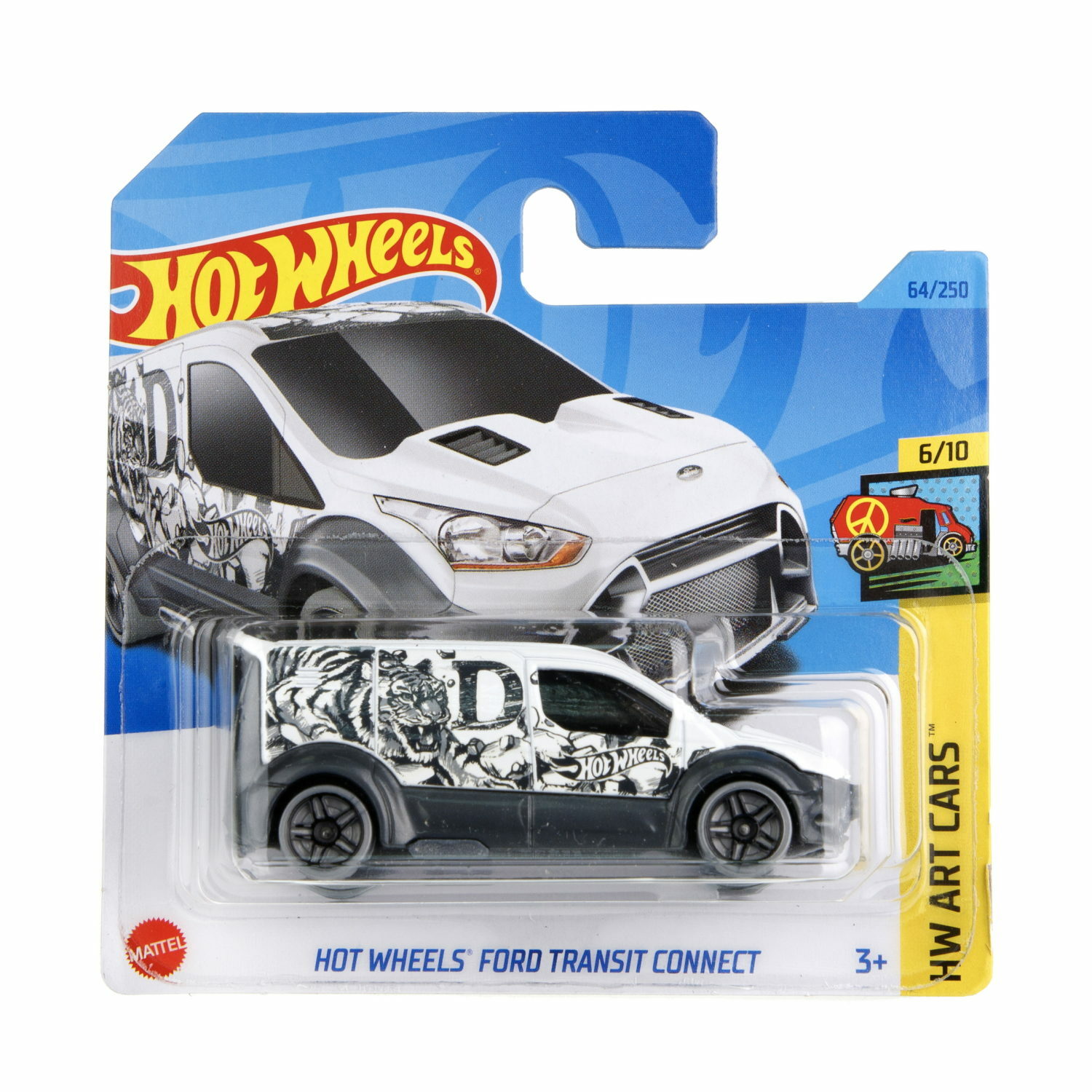 Коллекционная машинка Hot Wheels Форд Transit Connect купить по цене 568 ₽  в интернет-магазине Детский мир