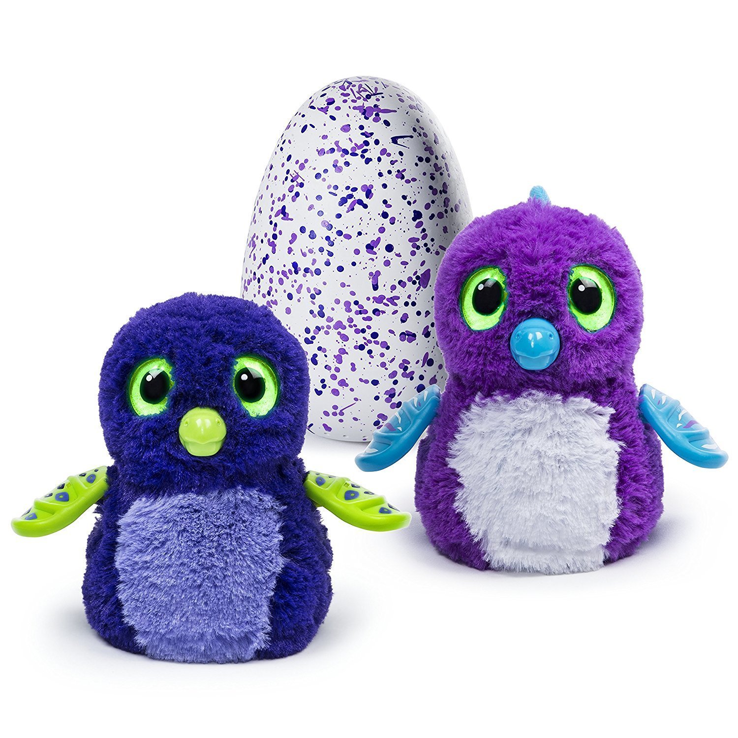 Игрушка Hatchimals Дракоша - интерактивный питомец вылупляющийся из яйца в непрозрачной упаковке (Сюрприз) 19100-DRAG-PURP - фото 1