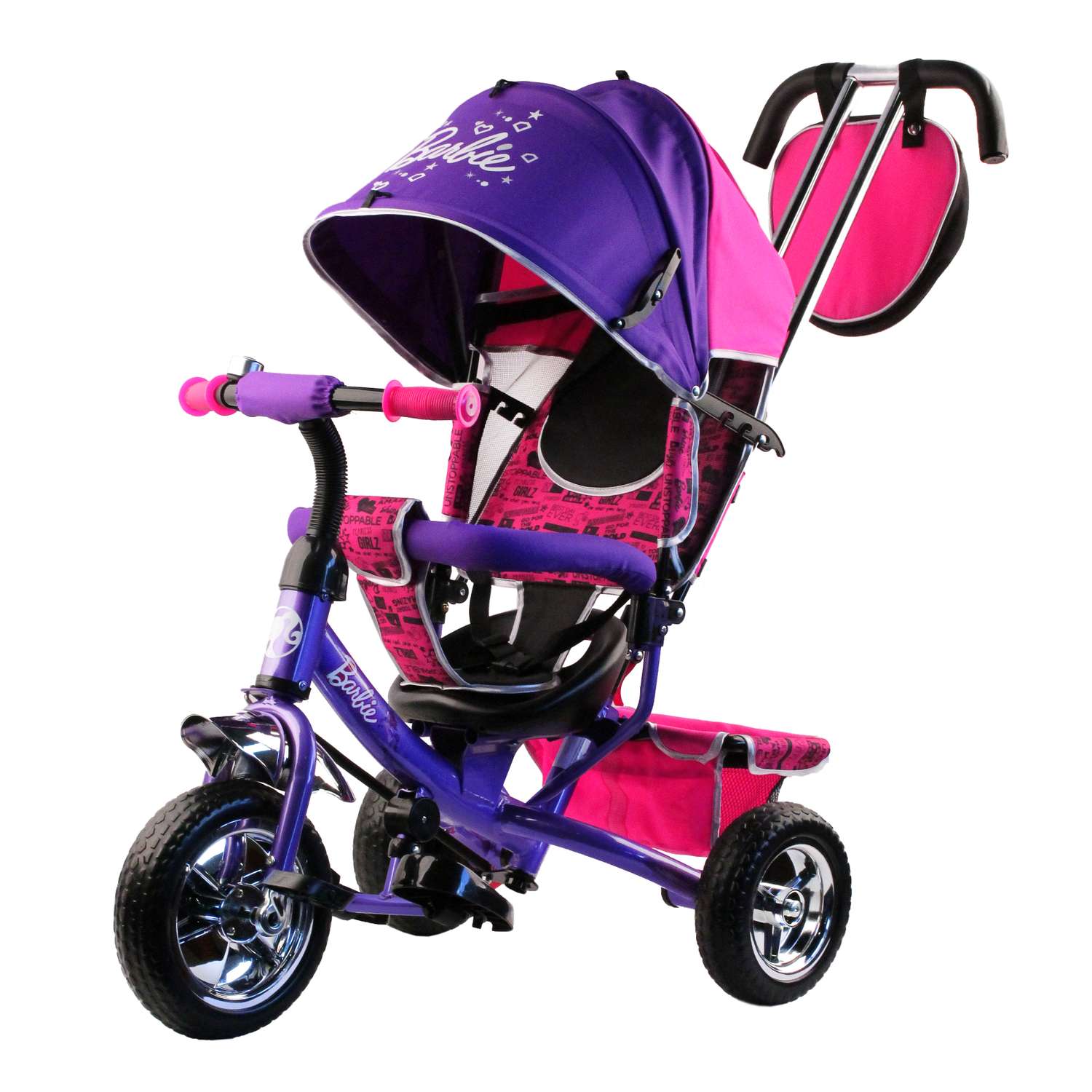 Велосипед Barbie 3колесный Фиолетовый HB7VS - фото 1