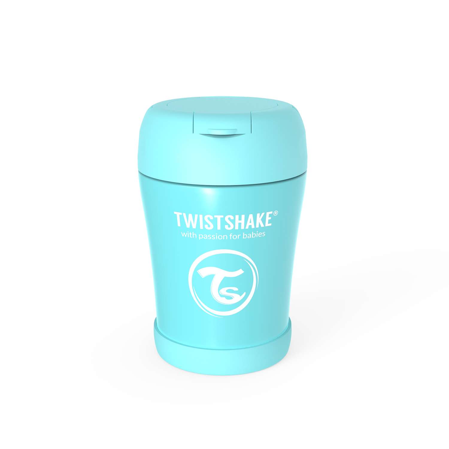 Контейнер-термос Twistshake Пастельный синий 350 мл - фото 1