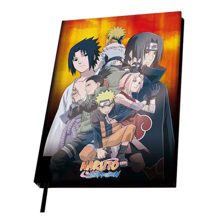 Записная книжка ABYStyle Naruto Shippuden Konoha Group x4 a5 ABYNOT038