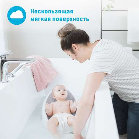 Горка для купания ANGELCARE детская серая