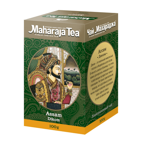 Чай Maharaja Ассам Диком индийский черный байховый 100г