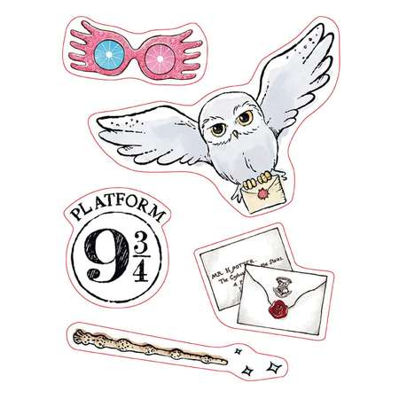 Наклейки ABYStyle Harry Potter - Stickers - 16x11cm/ 2 Planches - Magical Objects X5 ABYDCO794