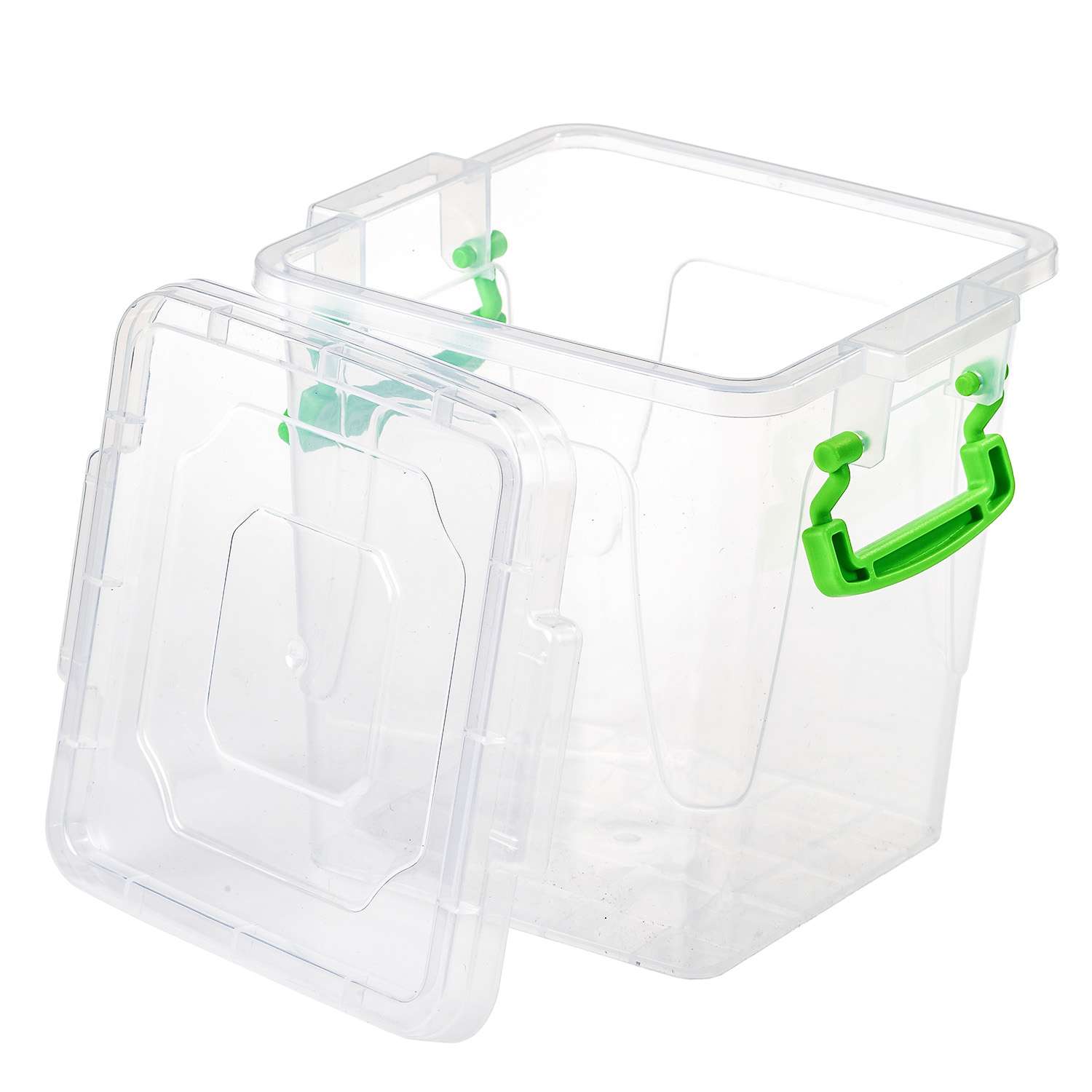 Контейнер elfplast пластиковый Fresh Box прозрачный квадрат 1.8 л 15.9х14.4х15.4 см - фото 1