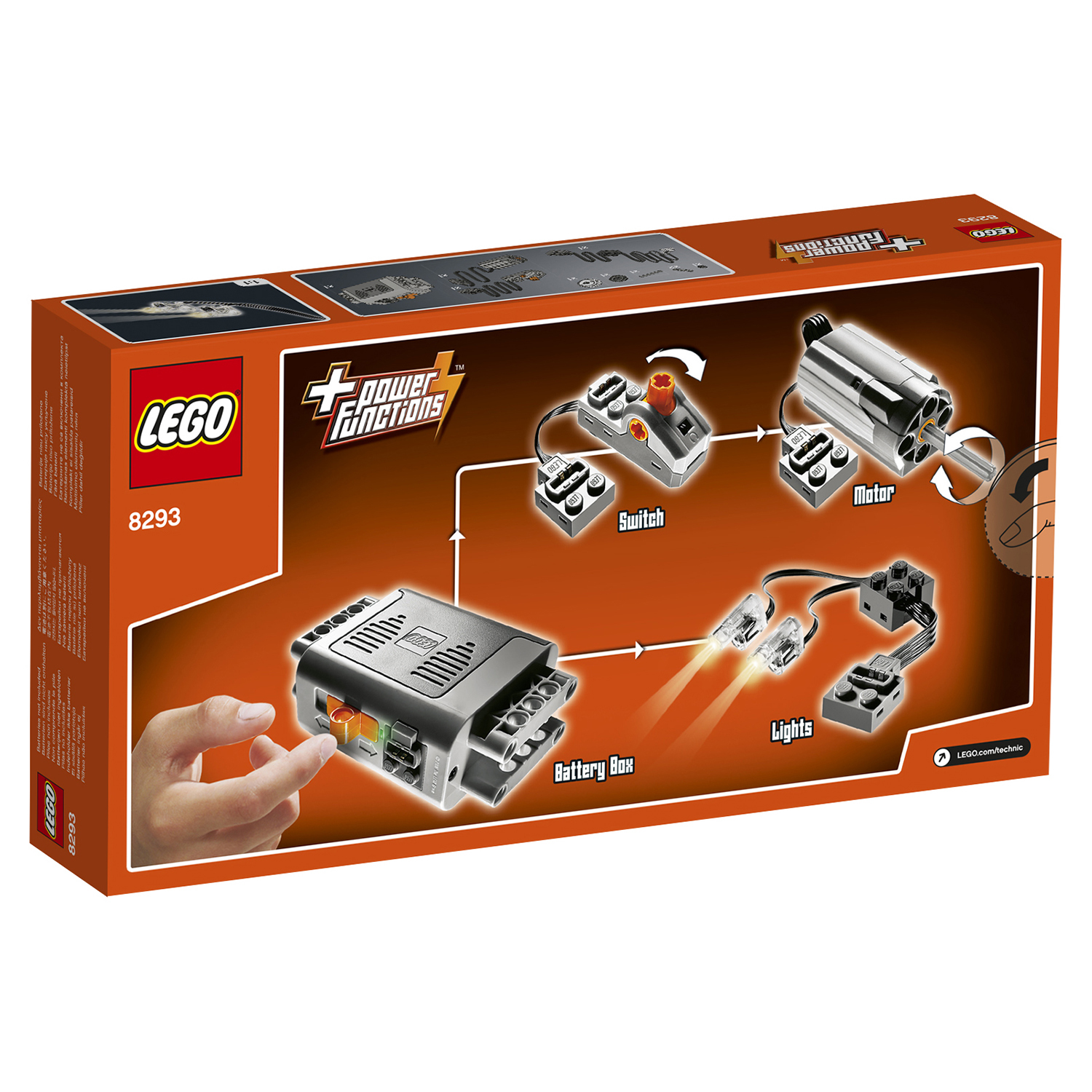 Lego technic motorized online