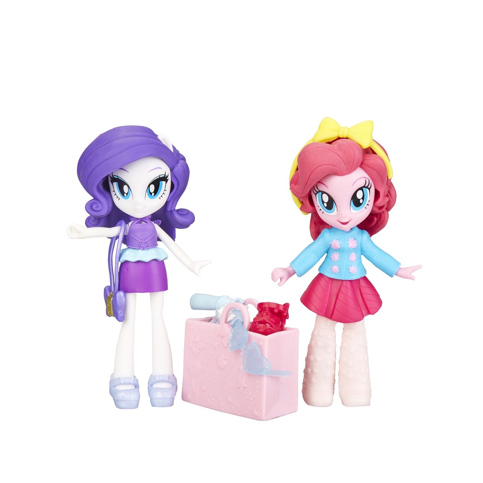 Набор игровой MLP Equestria Girls Мини-кукла Пинки Пай и Рарити E4243EU4 E3130EU4 - фото 4