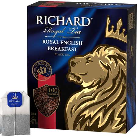 Чай черный Richard Royal English Вreakfast 100 пакетиков