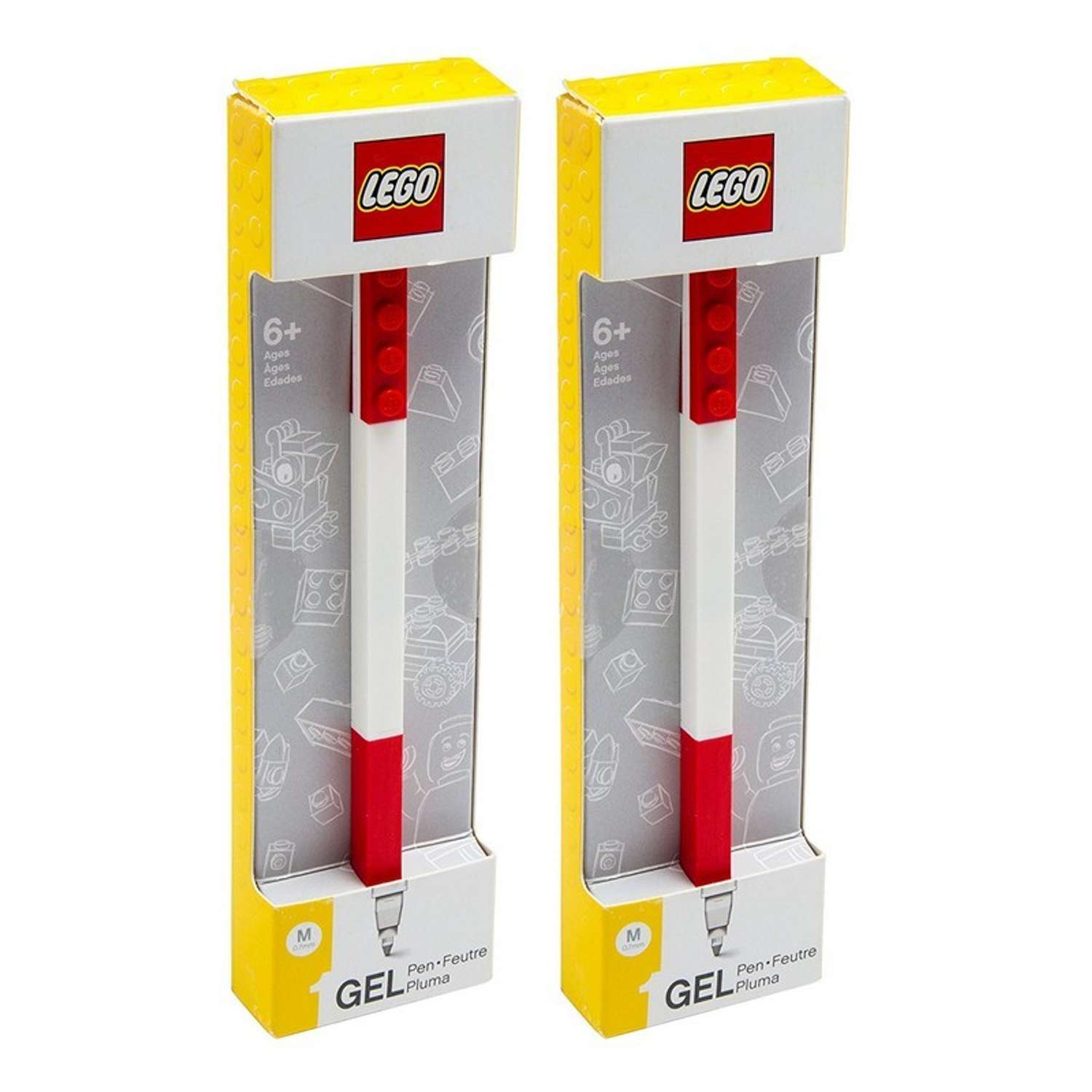 Гелевая ручка LEGO цвет красный - фото 1