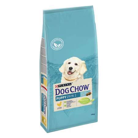 Корм для щенков Dog Chow с курицей 14кг