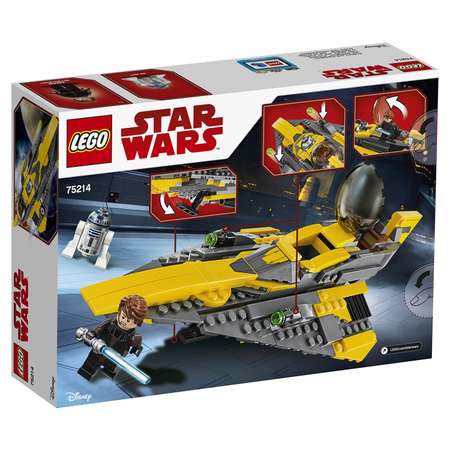 Конструктор LEGO Star Wars Звёздный истребитель Энакина 75214