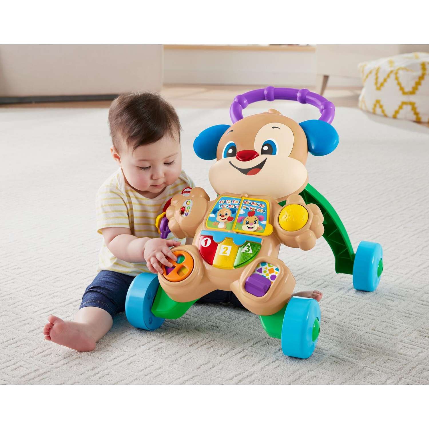 Ходунки Fisher Price Ученый Щенок FRC93 - фото 12