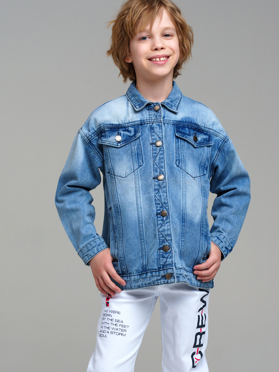 Куртка джинсовая PlayToday 12411181 - фото 3