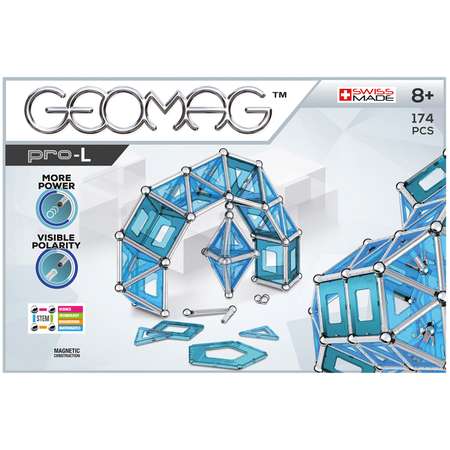 Конструктор магнитный GEOMAG Pro-L 174 детали