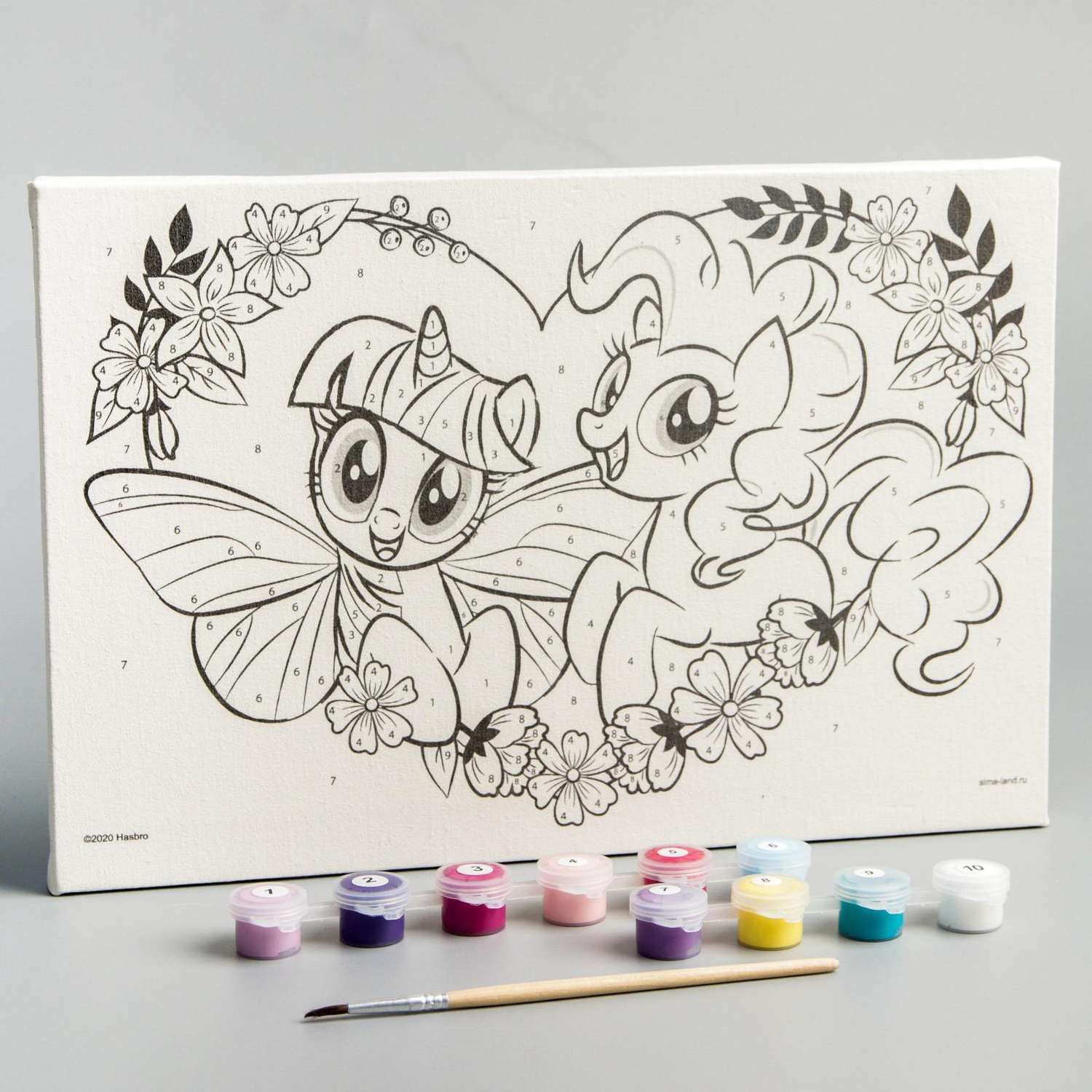 Картина по номерам Hasbro Сердце My Little Pony - фото 2