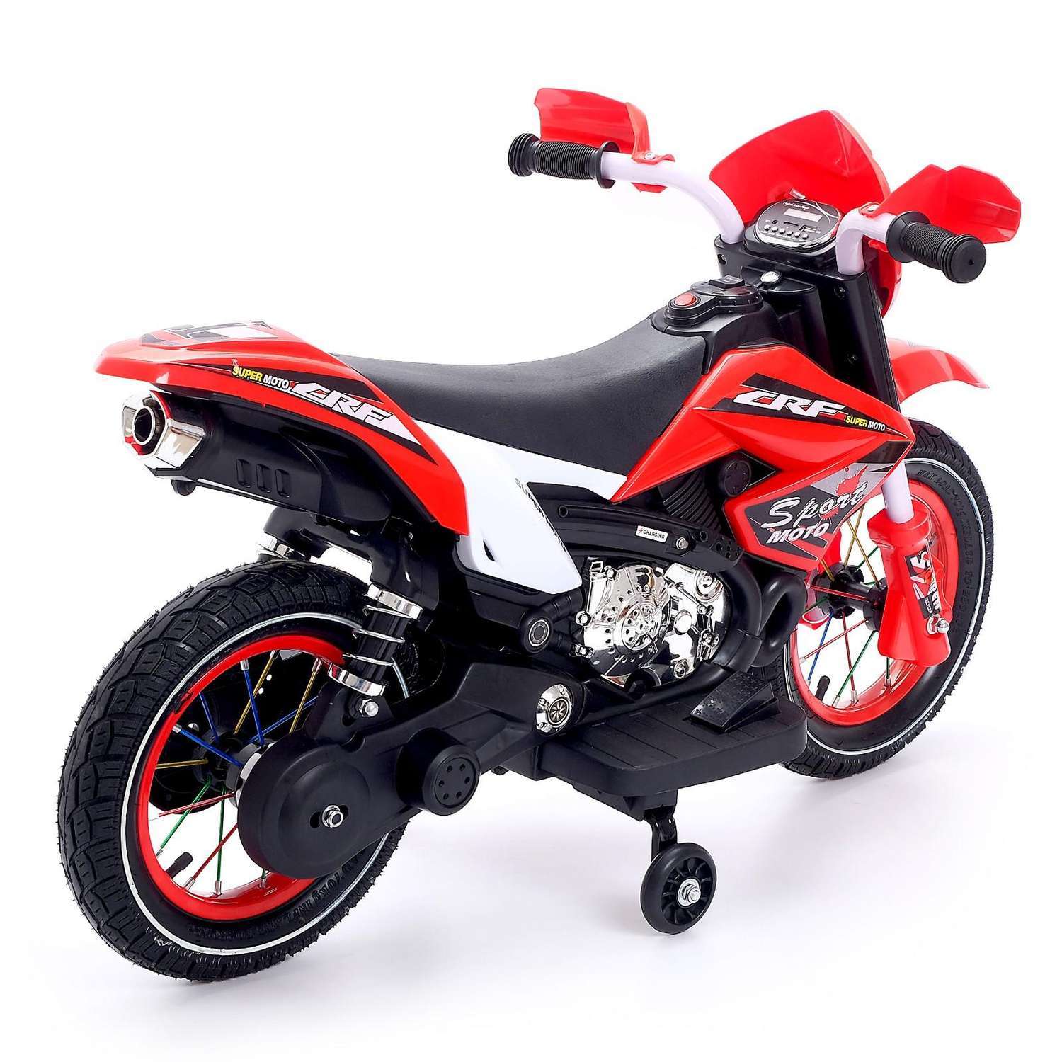 Электромотоцикл Sima-Land Кросс цвет красный - фото 3