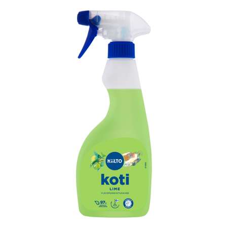 Чистящее средство-спрей Kiilto с ароматом лайма 500 мл