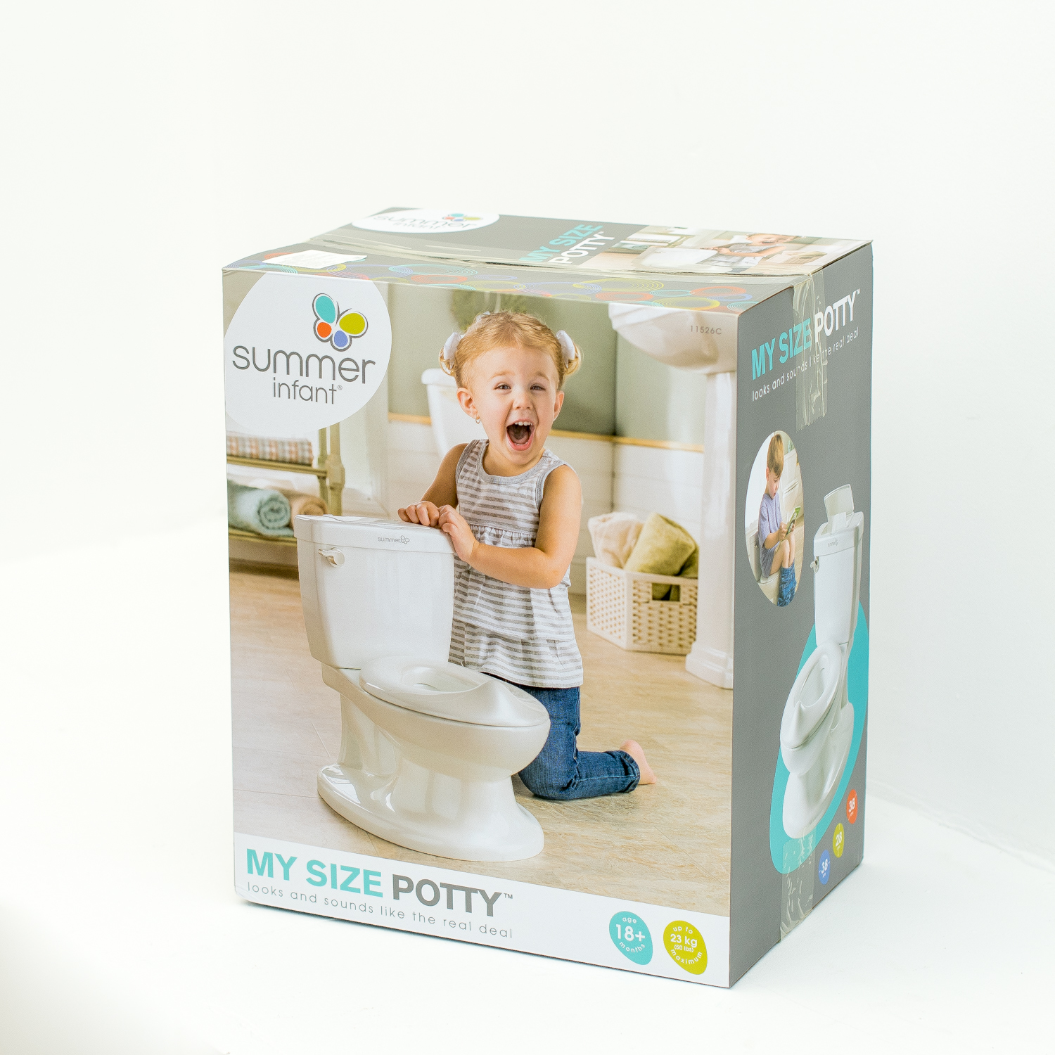 Детский горшок Summer Infant My Size Potty Белый - фото 8