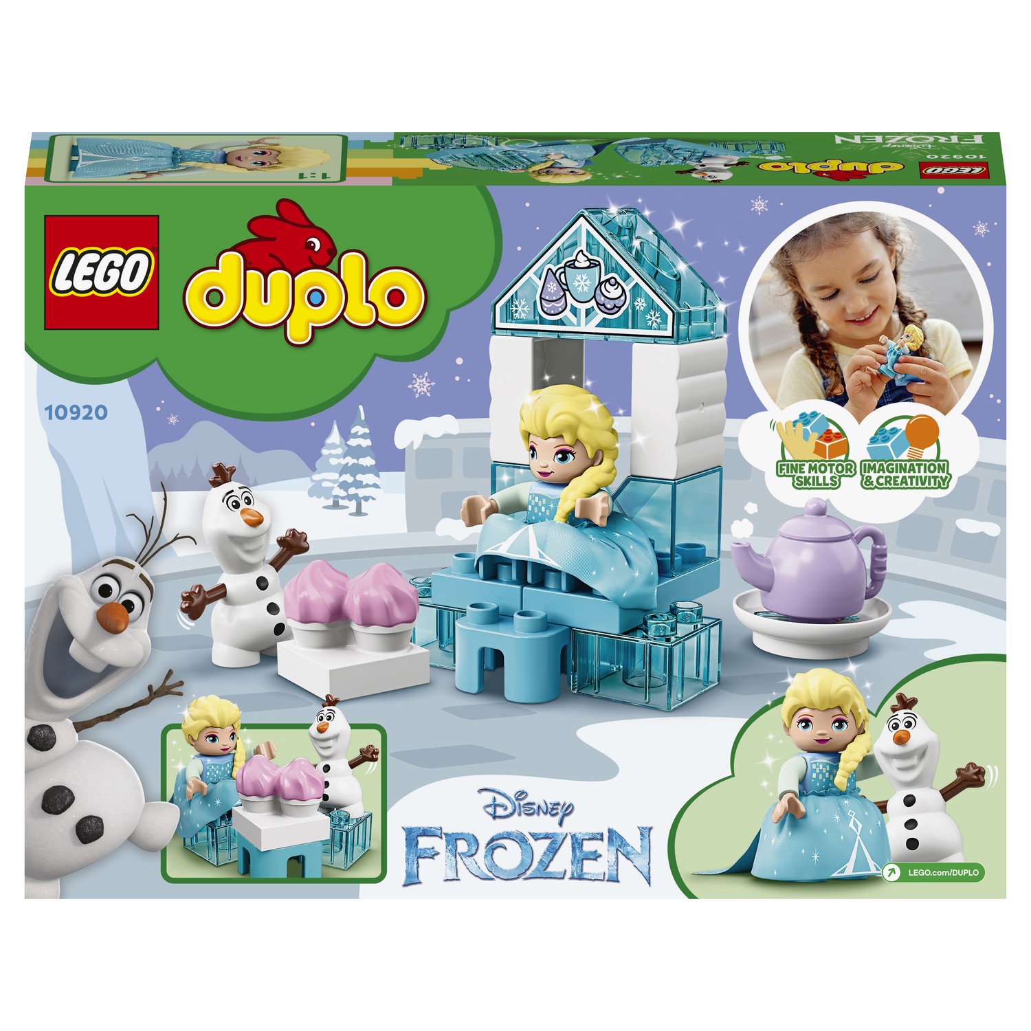 Конструктор LEGO DUPLO Princess Чаепитие у Эльзы и Олафа 10920 - фото 3