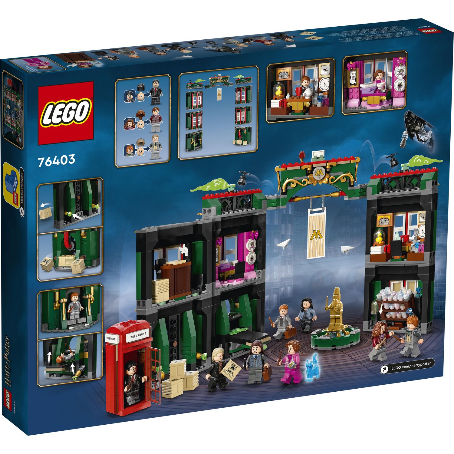 Конструктор LEGO Harry Potter The Ministry of Magic 76403