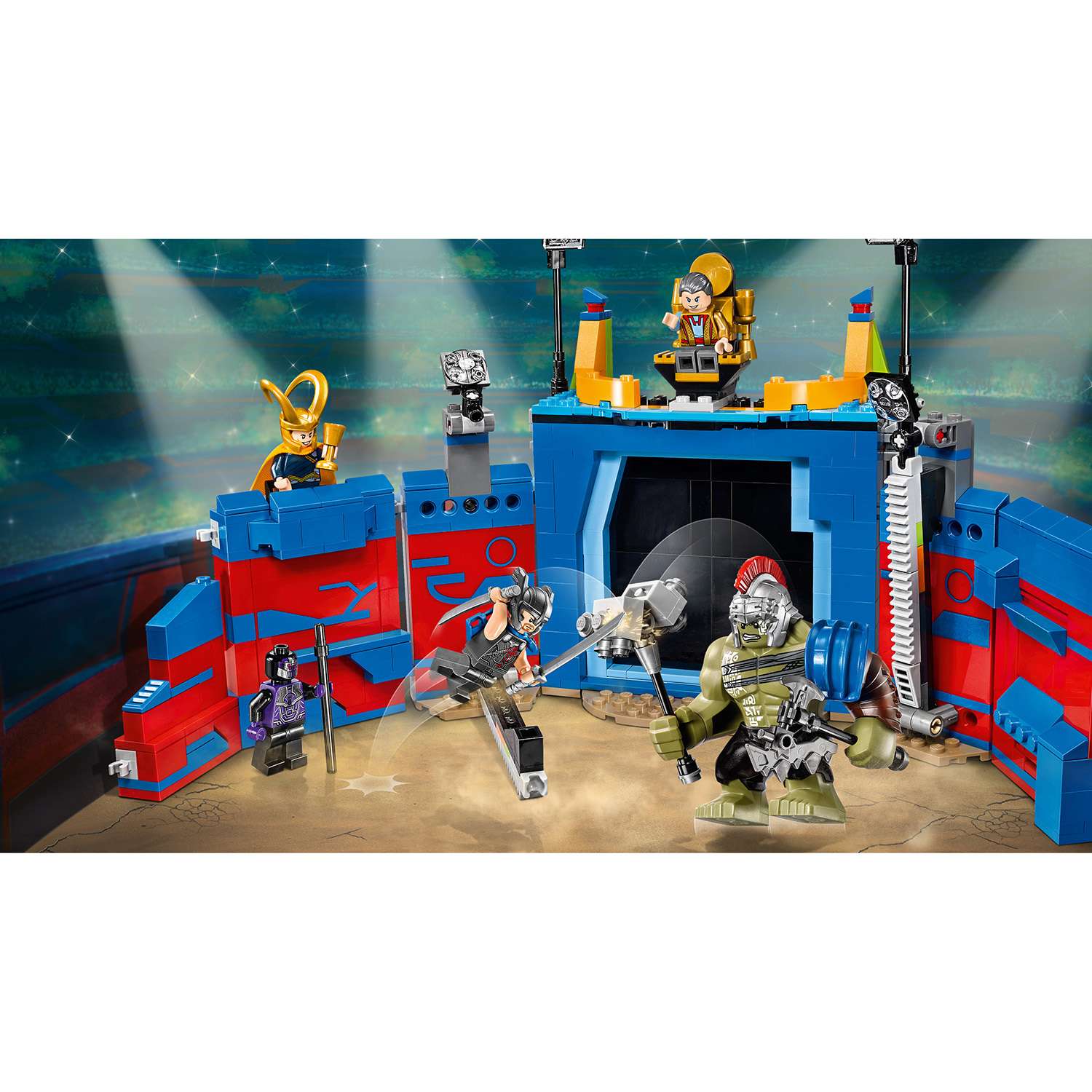 Конструктор LEGO Super Heroes Тор против Халка: Бой на арене (76088) - фото 4