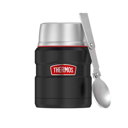 Термос для еды и напитков THERMOS 0.47 л черный MT-56 Red line