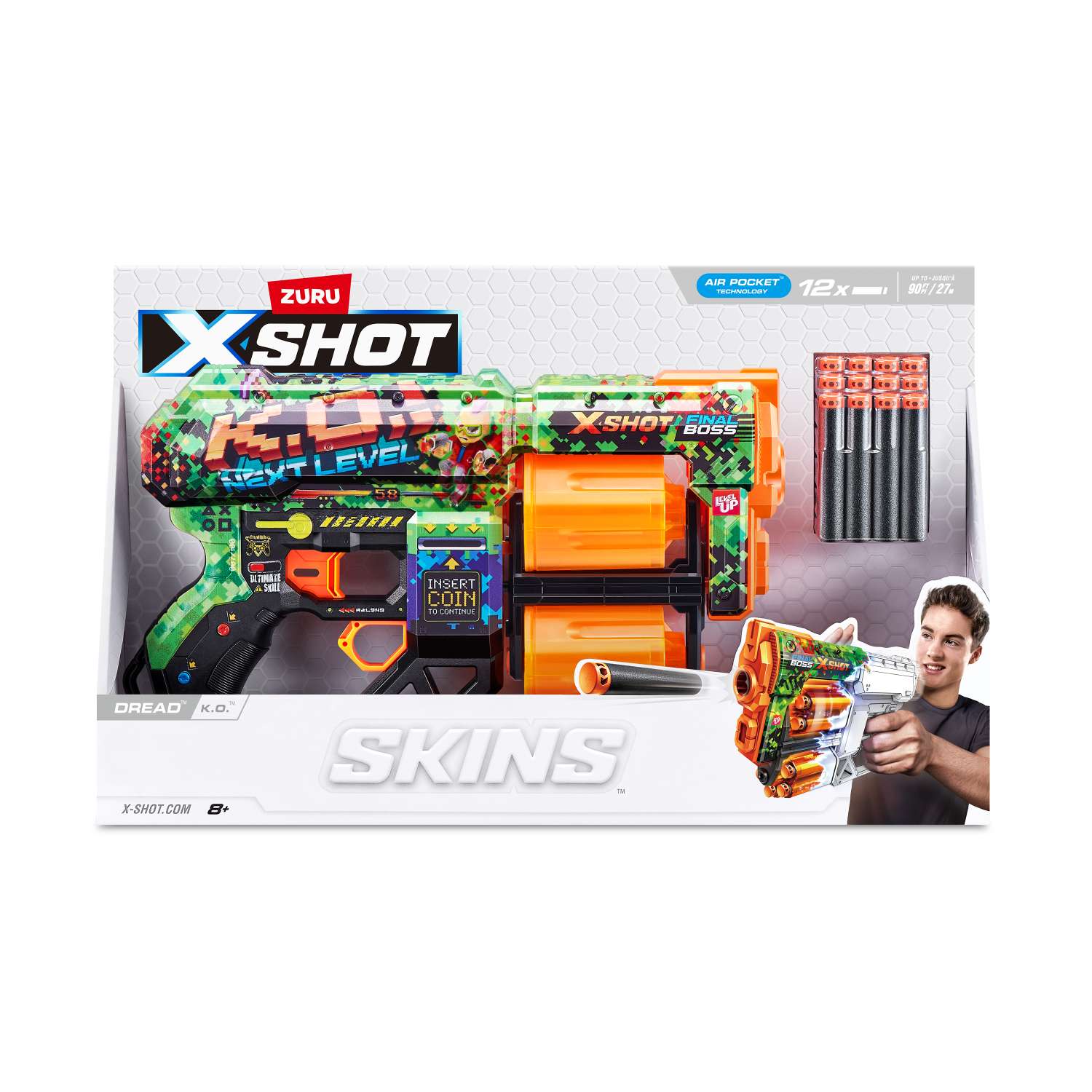 Набор для стрельбы XSHOT Скинс дред 36517B - фото 11