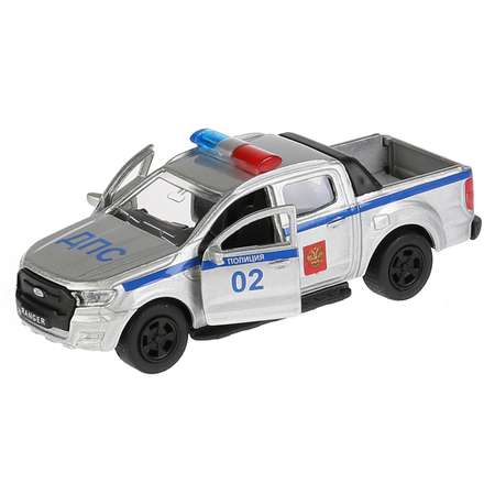 Машина Технопарк Ford Ranger Пикап Полиция инерционная 272084