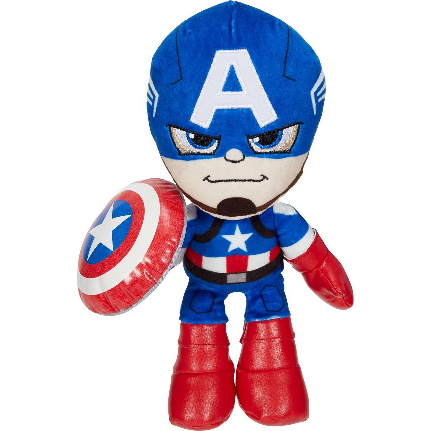 Игрушка Marvel Total Plush Герои Капитан Америка GYT42 - фото 1