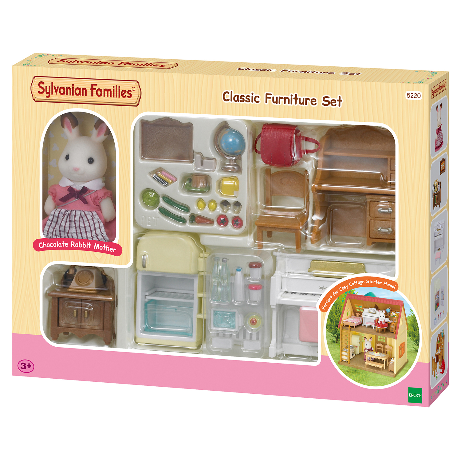 Набор Sylvanian Families Мебель для дома Марии 5392 купить по цене 1619 ₽ в  интернет-магазине Детский мир