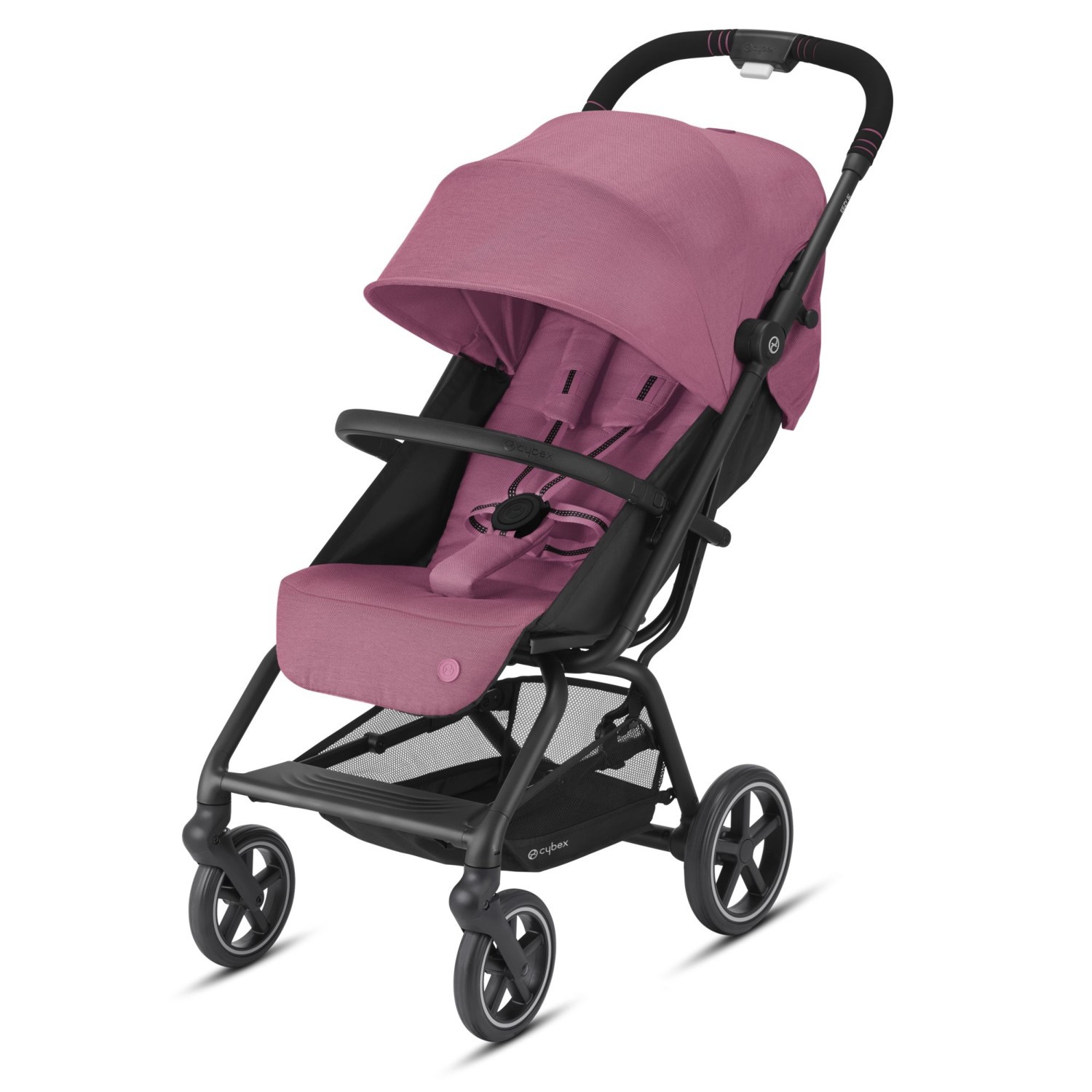 Коляска прогулочная Cybex Eezy S Plus Magnolia Pink - фото 1