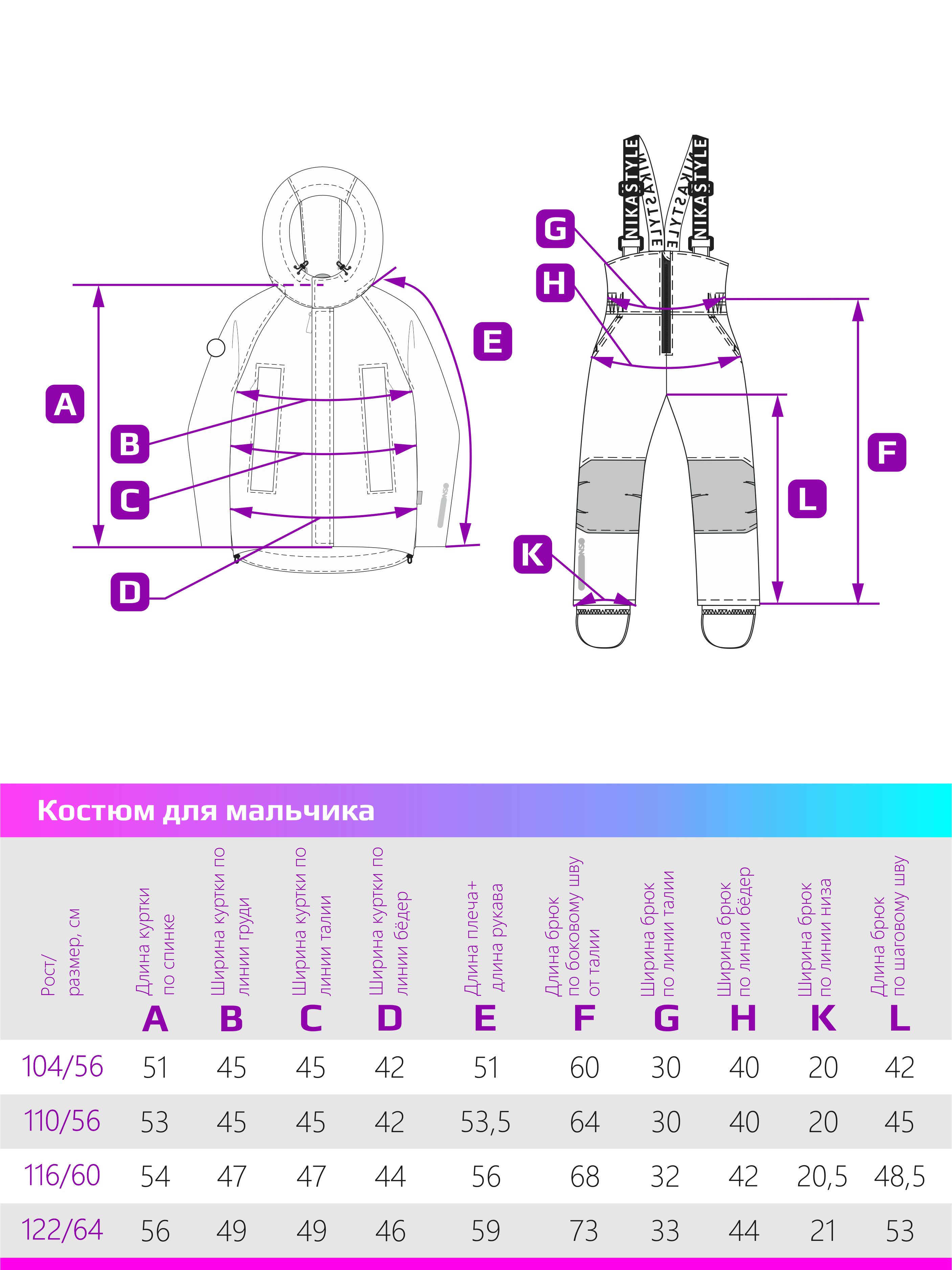 Костюм NIKASTYLE 7з5924 черный/бирюза - фото 3