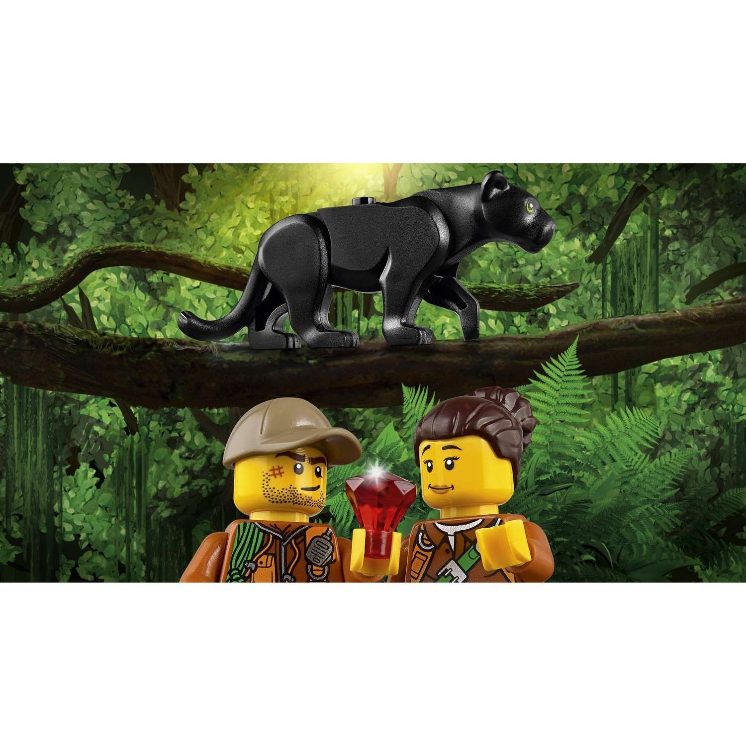 Конструктор LEGO City Jungle Explorers Миссия "Исследование джунглей" (60159) - фото 8