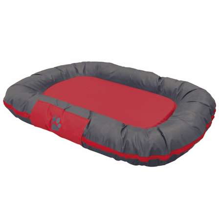 Лежак для животных Nobby Reno средний Серый-Красный 80х58х10 см