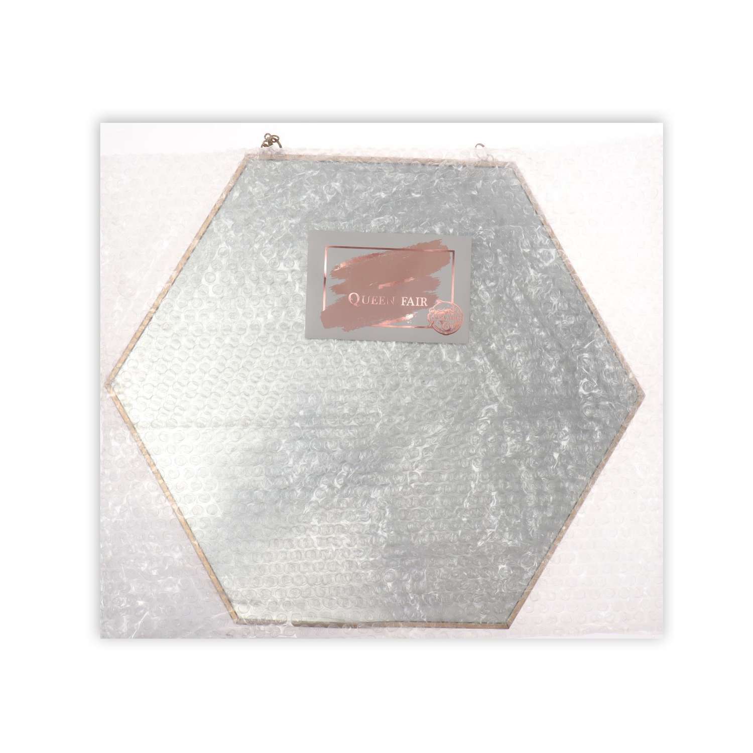 Зеркало Queen fair настенное «Изящная геометрия» зеркальная поверхность 25 × 28 см цвет золотистый - фото 5