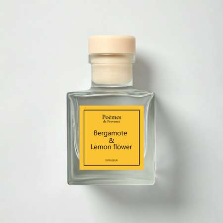 Ароматический диффузор Poemes de Provence Bergamot and Lemon flower 100 мл