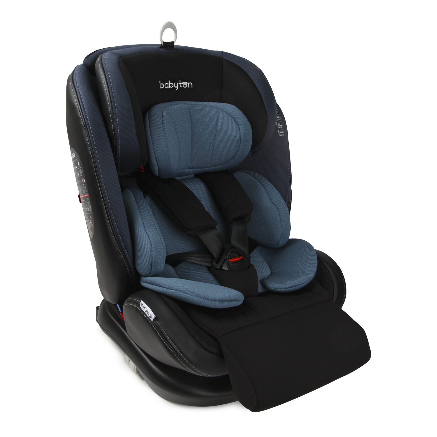 Автокресло Babyton Multi-Stage Black-Blue Isofix 0+/1/2/3 (0-36 кг) - фото 12