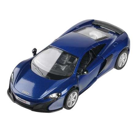 Машина металлическая Uni-Fortune McLaren 650S инерционная цвет синий двери открываются
