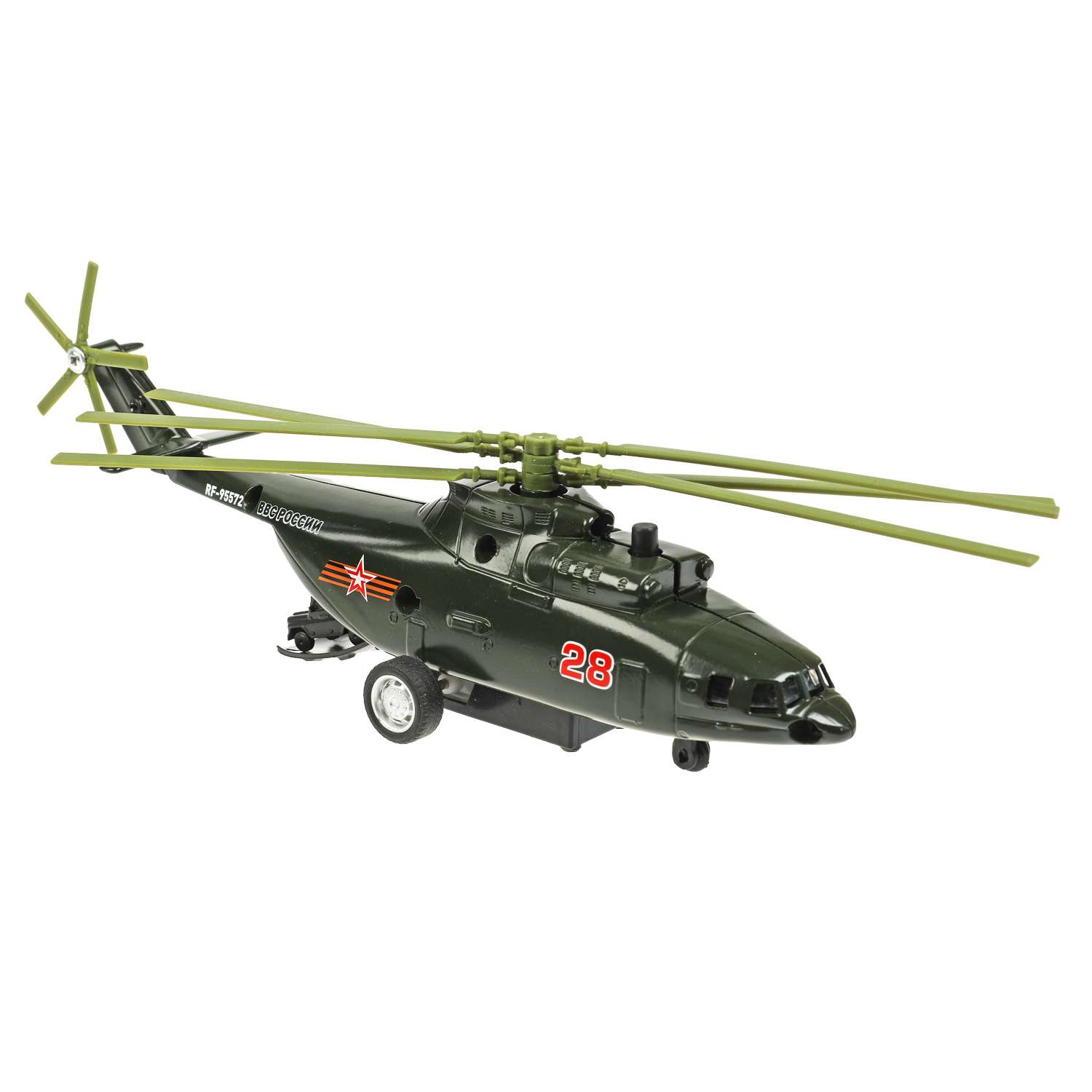 Модель Технопарк Армия России Вертолет 356011 356011 - фото 1