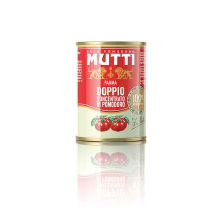Томатная паста Mutti с массовой долей сухих веществ 22%