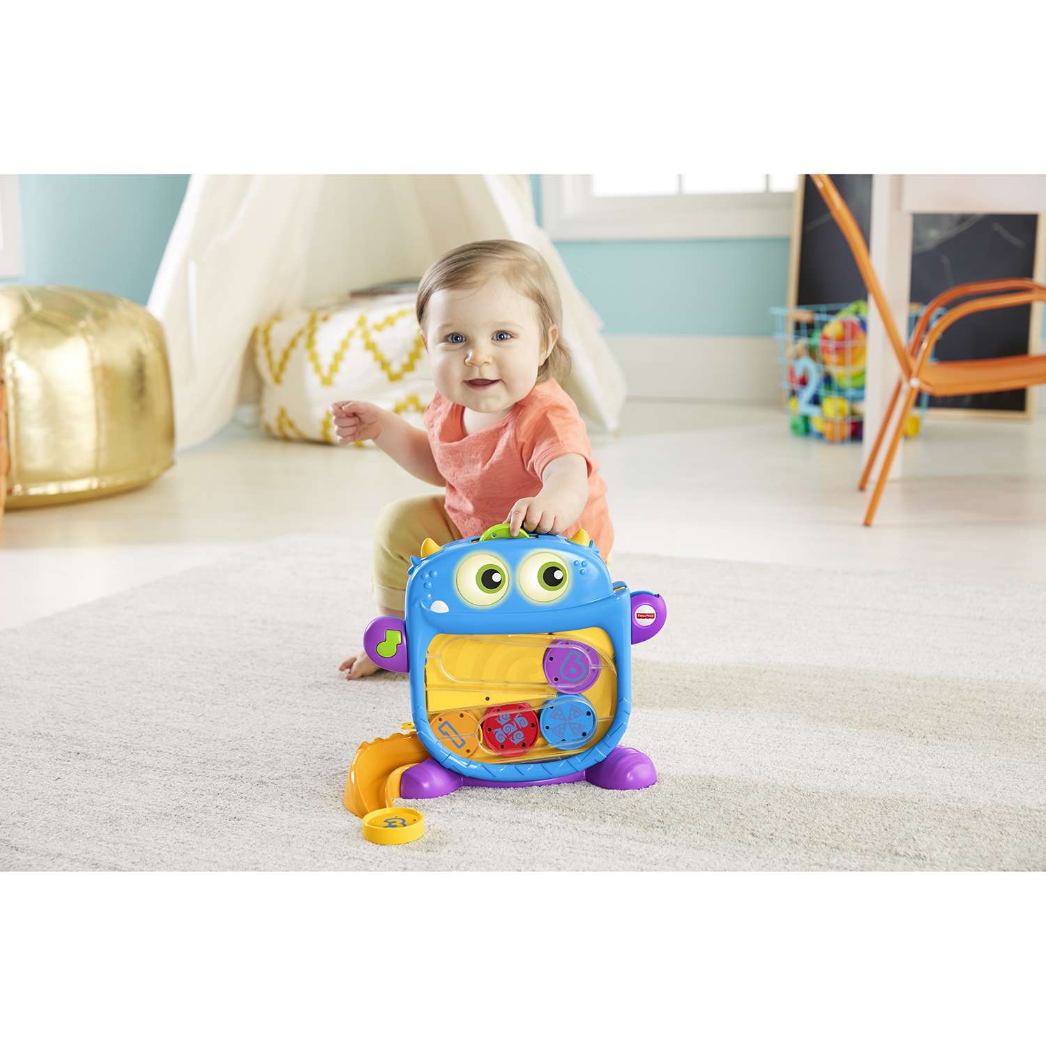 Игрушка Fisher Price Голодный монстрик - фото 6