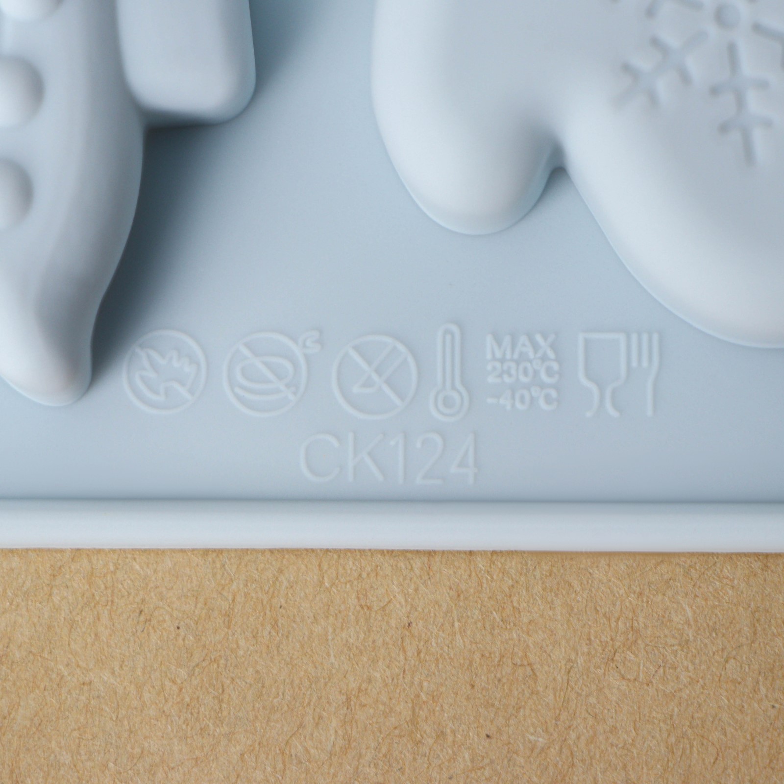 Форма Доляна силиконовая для выпечки «Новогоднее чудо» 18.8×18 3×1.5 см 11 ячеек цвет серый - фото 6