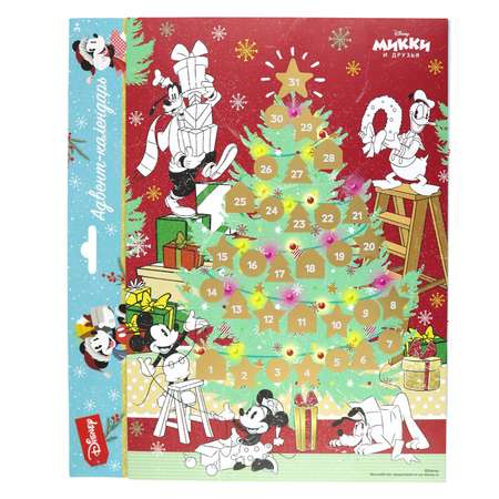 Адвент-календарь раскраска ND PLAY Микки и друзья с маркировкой Disney (дизайн 2)