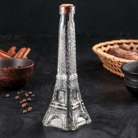 Бутыль Sima-Land стеклянная для соусов и масла «Париж» 200 мл h=24 см